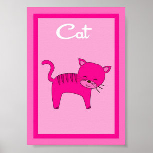5X7 Cat Barn Yard Girls Wall Art