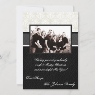 5x7 Christmas XMAS Happy Holiday PHOTO Card