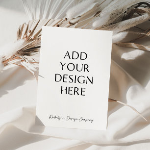 5x7" Custom Invitation Cards & Stationary