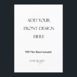 5x7" Double Sided Menu Card Print<br><div class="desc">This is a Print Order for a 5x7-inch ( 127x178mm) Double-sided Card print. It is ideal for a double-sided menu,  welcome bag note,  wedding program,  or any double-sided card printing needed for your events.</div>