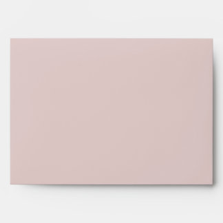 5x7  Envelope Option 1 Coral Pink Brown Floral Flo