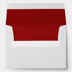 5x7 Envelope Option 1 Lady Bug on Dandelion Red S