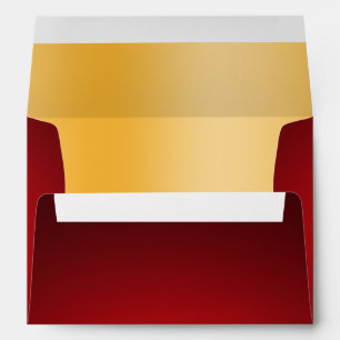 5x7 Envelope Option 1 Lord Ganesha/Hindu Red Spir