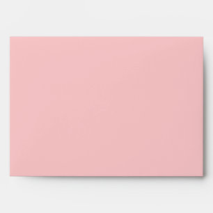 5x7  Envelope Option 1 Love Birds Pink Stripes/Dot