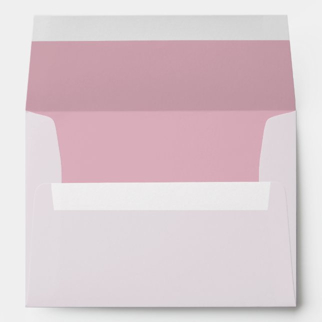 5x7  Envelope Option 1 Purple Pink Lantern/Flowers (Back (Bottom))