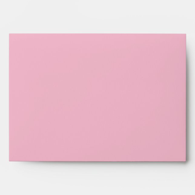 5x7  Envelope Option 2 Raspberry Pink Loops/Swirls (Front)