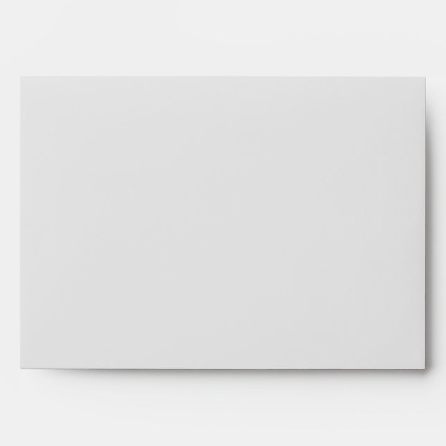 5x7  Envelope Option 3 Grey Red Formal Print (Front)