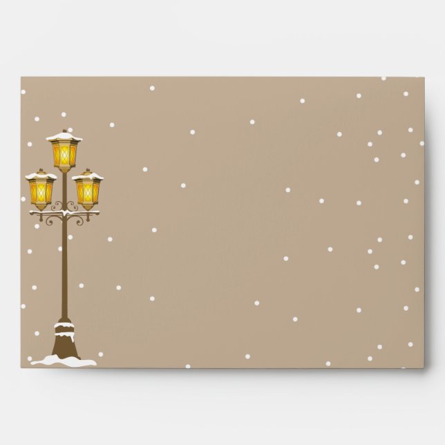 5x7  Envelope Option 3 Old Town Christmas (Front)