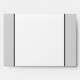 5x7 Envelope Option 4 Black Olives Grey Stripes