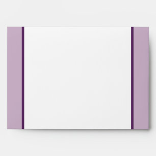 5x7 Envelope Option 4 Royal Purple Crown/Swirls l