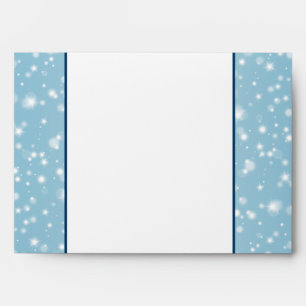 5x7 Envelope Option 4 Twinkling Snow / Bare Tree