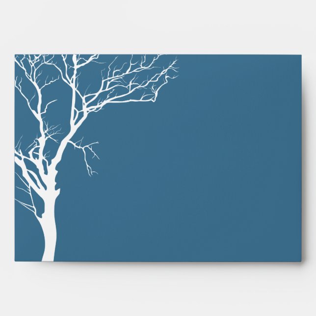 5x7  Envelope Option 4 Winter Blue Christmas (Front)