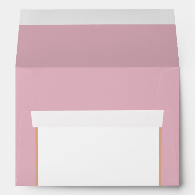 5x7  Envelope Option 5 Purple Pink Lantern/Flowers (Back (Bottom))