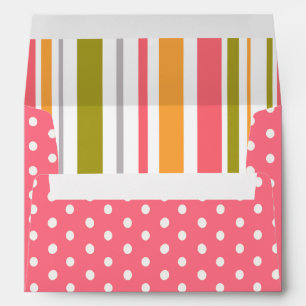 5x7 Envelope Tropical Punch Girl Jungle Elephant