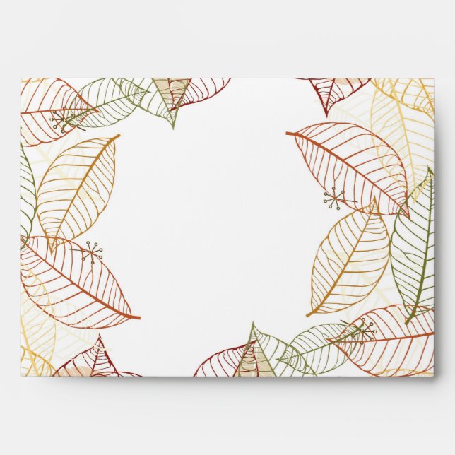 5x7 Fall Leaves Envelope Option3 (Front)