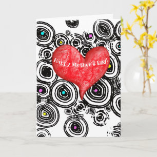5x7 Fun and Funky Mother’s Day Card