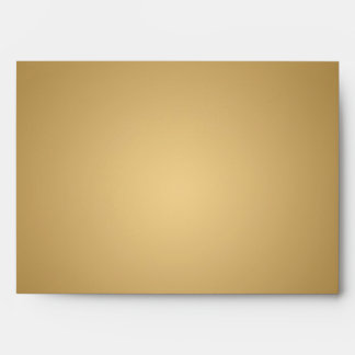 5x7 Gold Outside Black Inside Envelope