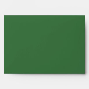 5x7 Green Outside Rain-forest Gree Inside Envelope