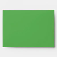 5x7 Green Outside Rain-forest Inside Envelope
