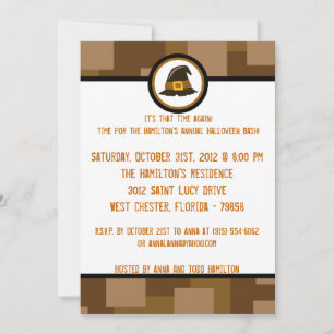 5x7 Halloween Fun Party Invitation