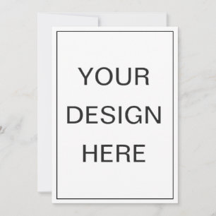 5x7" Invitation Printing