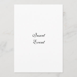 5x7 invitation template party