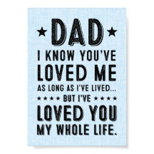 5x7 I've Loved You My Whole Life Print