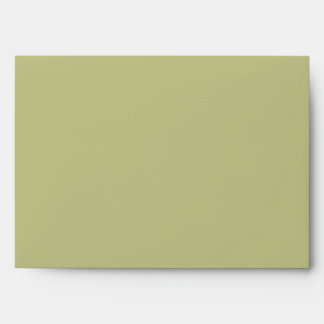 5x7 Jungle Green Outside Blue Inside Envelope