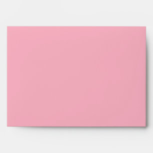 5x7 Light Pink Outside Black Inside Envelope