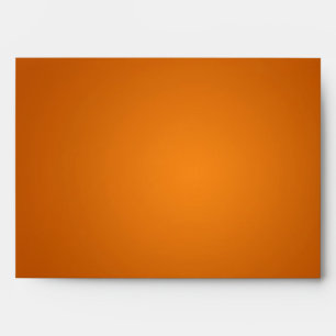 5x7 Orange Outside Black Inside Envelope