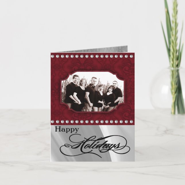 5x7 Personalised FOLDING PHOTO Christmas Card (Front)