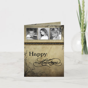5x7 Personalised FOLDING PHOTO Christmas Card