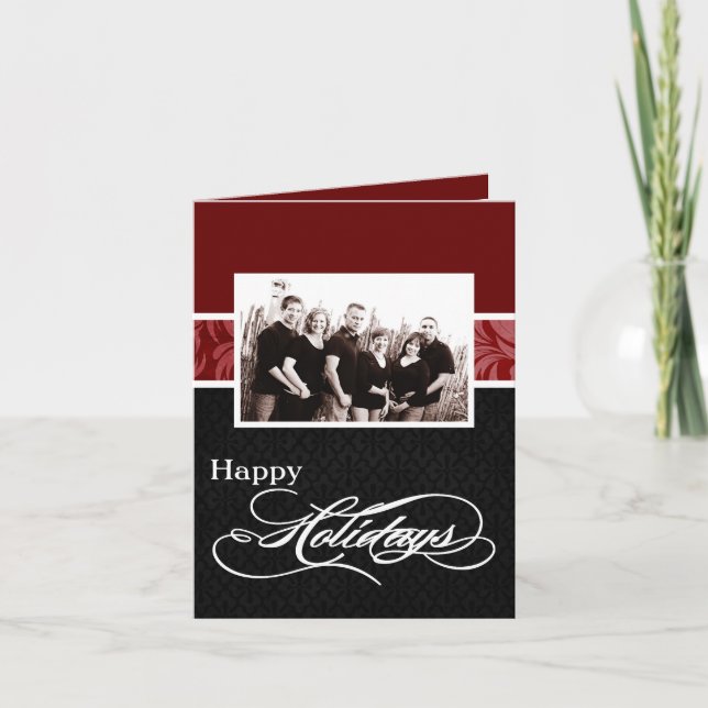 5x7 Personalised FOLDING PHOTO Greeting Card (Front)