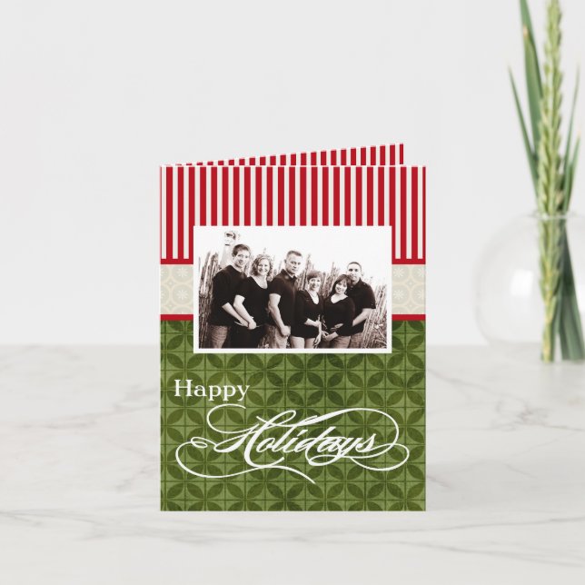 5x7 Personalised FOLDING PHOTO Greeting Card (Front)