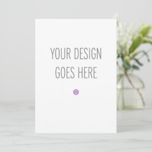 5x7 Portrait Photo Greeting Card Printing