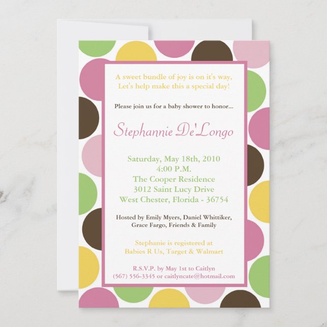 5x7 Queen of Jungle Safari Baby Shower Invitation (Front)