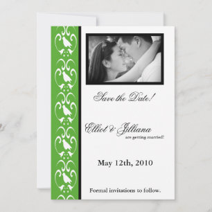 5x7 Save the Date Photo Engagement Announcement