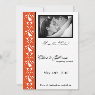 5x7 Save the Date Photo Engagement Announcement