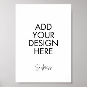 5x7" Sign Custom Print