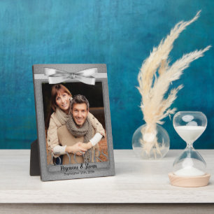 5x7 Silver 25th Wedding Anniversary Photo Frame