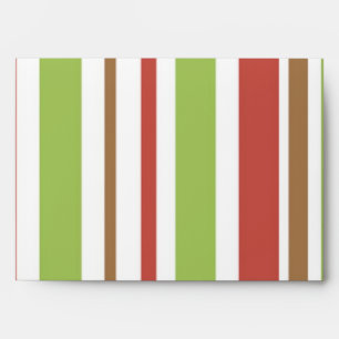 5x7 Striped Outside Envelope