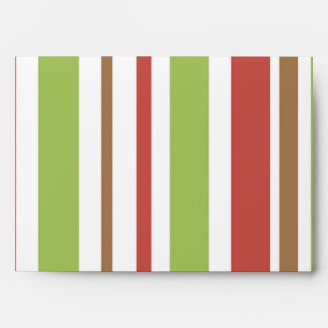 5x7 Striped Outside Envelope (Front)