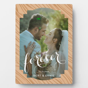 5x7 Wedding Memory Plaque with Easel Stand