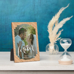 5x7 Wedding Memory Plaque with Easel Stand