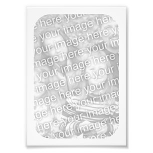 5x7 White Frame Photo