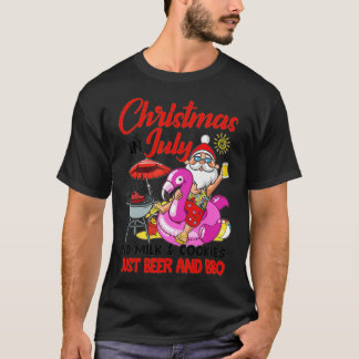5zV0 Christmas In July No Milk And Cookie Just Bee T-Shirt