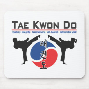 600-2 Tae Kwon Do Mouse Pad