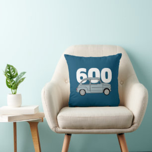 600 azul cushion