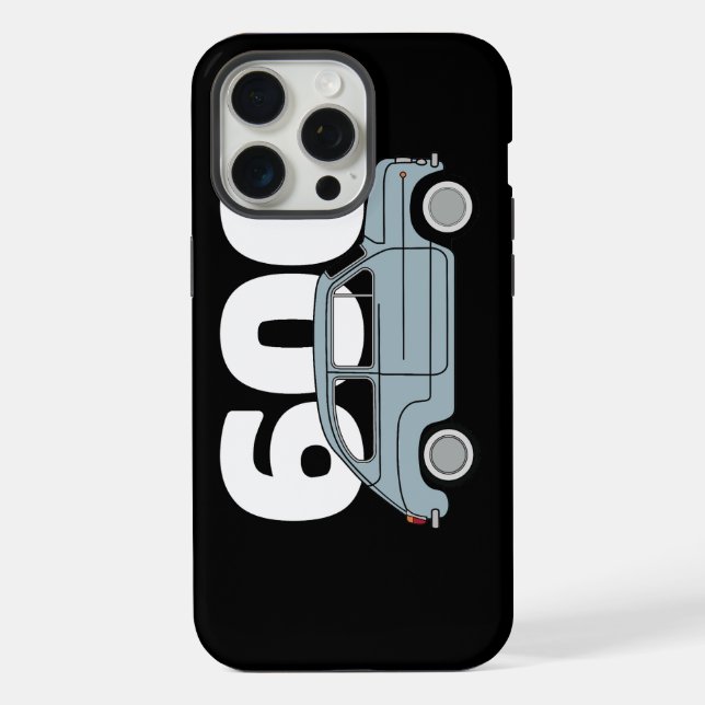 600 azul iPhone case (Back)