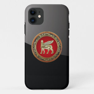 [600] Babylonian Winged Bull Lamassu [3D] iPhone 11 Case